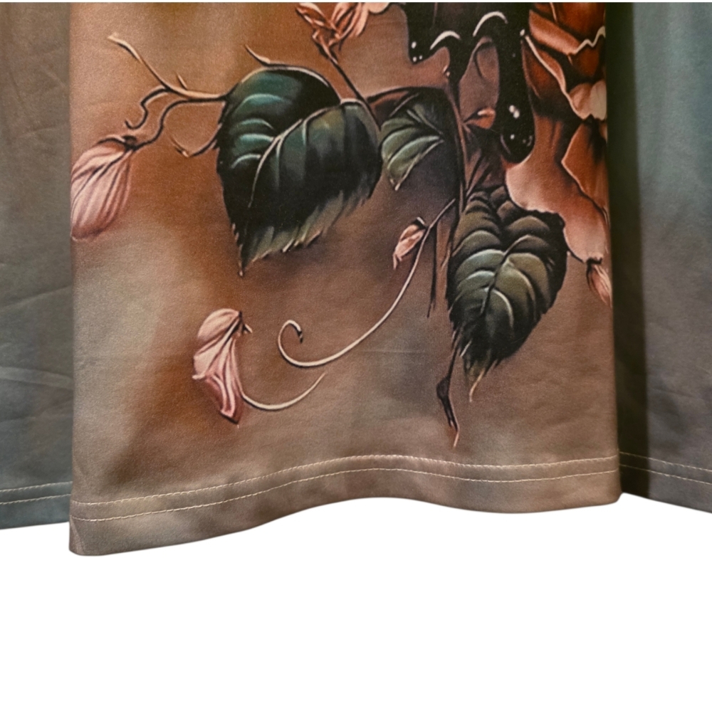 🦋Printed Artwork On Cream Tshirt 2XL - Picture 4 of 9